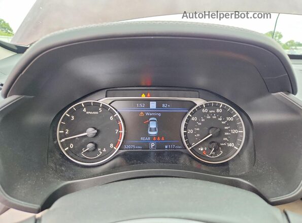1N4BL4EW2RN338381 2024 NISSAN ALTIMA Красный Вид щитка приборов