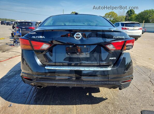1N4BL4FW0LC186389 2020 NISSAN ALTIMA Black Հետևի տեսք