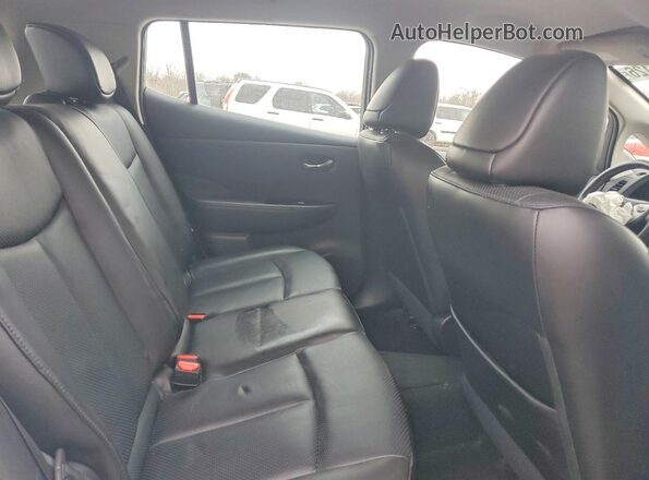 1N4BZ0CP0HC311998 2017 NISSAN LEAF White Вид задніх сидінь
