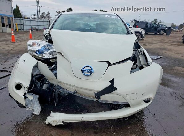 1N4BZ0CP0HC311998 2017 NISSAN LEAF White Вид спереду