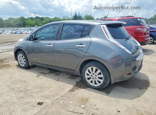 1N4BZ0CP5HC308451 2017 NISSAN LEAF Серый Задняя левая четверть