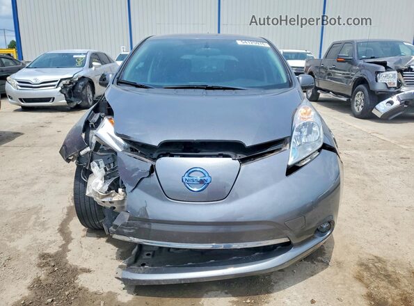 1N4BZ0CP5HC308451 2017 NISSAN LEAF Серый Вид спереди