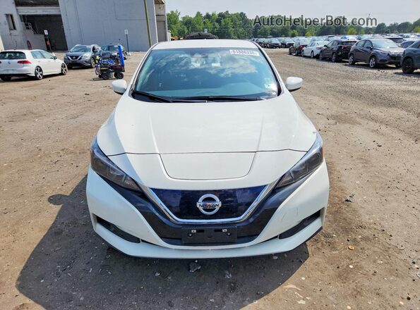 1N4BZ1BV2NC562409 2022 NISSAN LEAF Белый Вид спереди