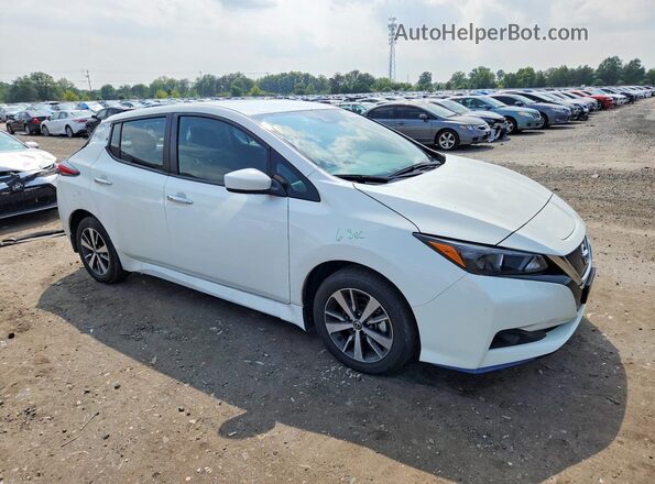 1N4BZ1BV2NC562409 2022 NISSAN LEAF Белый Передняя правая четверть