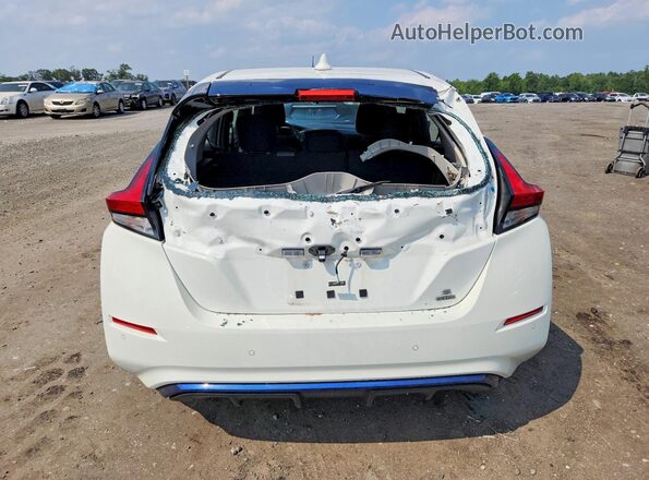 1N4BZ1BV2NC562409 2022 NISSAN LEAF Белый Вид сзади