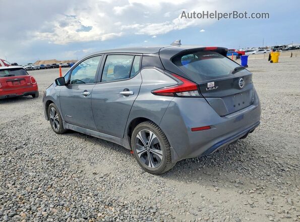 1N4BZ1CP2KC321400 2019 NISSAN LEAF Charcoal Trasero izquierdo