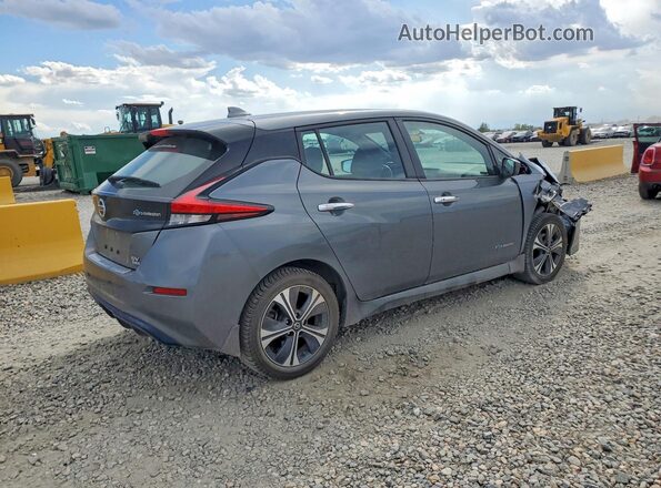 1N4BZ1CP2KC321400 2019 NISSAN LEAF Charcoal Trasero derecho