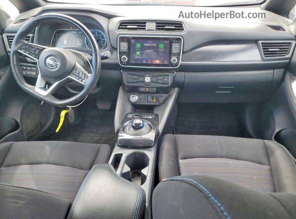 1N4BZ1CP2KC321400 2019 NISSAN LEAF Charcoal Vista del salpicadero