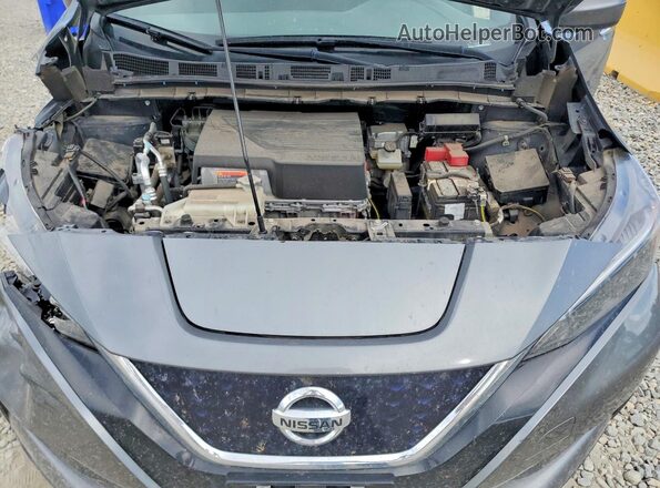 1N4BZ1CP2KC321400 2019 NISSAN LEAF Charcoal Vista del compartimento del motor