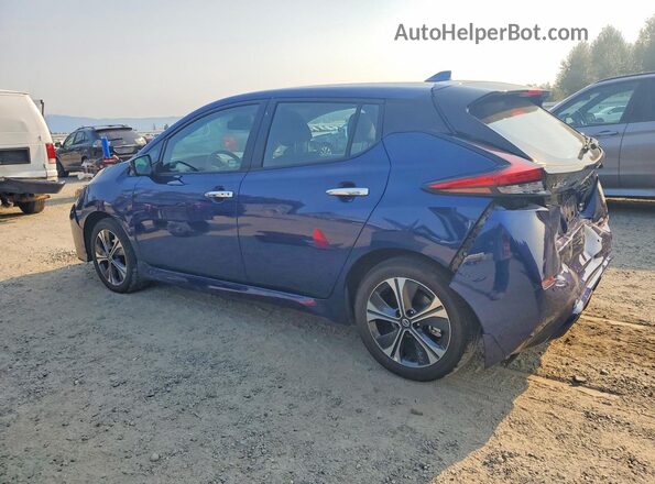 1N4BZ1CV4NC553807 2022 NISSAN LEAF Blue Задня ліва чверть