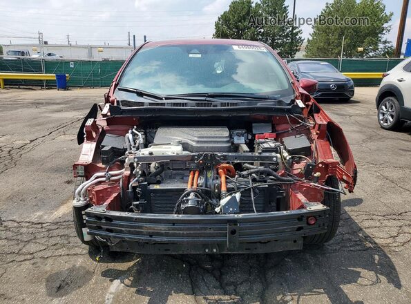 1N4CZ1CV0SC565761 2025 NISSAN LEAF Maroon Front view