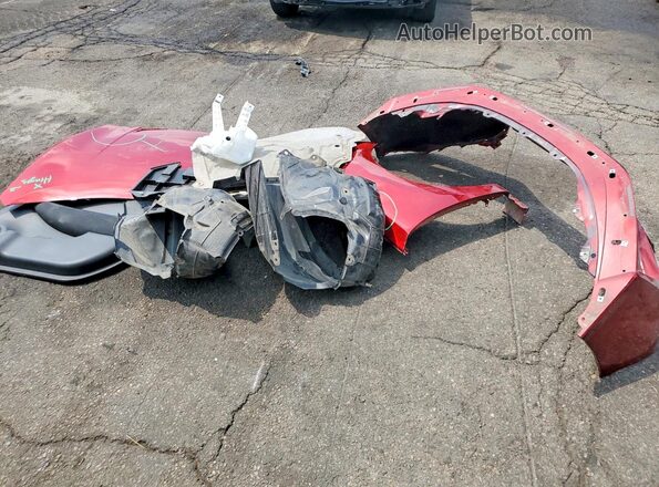 1N4CZ1CV0SC565761 2025 NISSAN LEAF Maroon Engine compartment view