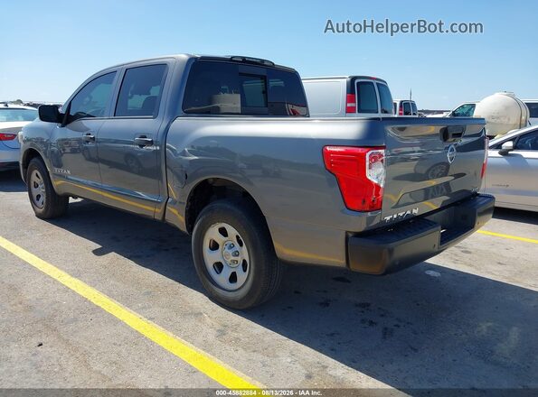 1N6AA1EC4MN526292 2021 NISSAN TITAN Silver Задня ліва чверть