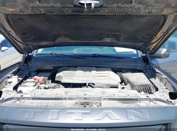 1N6AA1EC4MN526292 2021 NISSAN TITAN Silver Вид ззаду