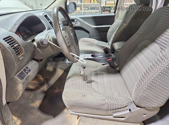 1N6AD0CW4KN704682 2019 NISSAN FRONTIER White Vista interior delantera