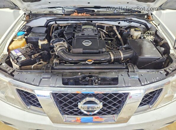 1N6AD0CW4KN704682 2019 NISSAN FRONTIER White Vista interior trasera