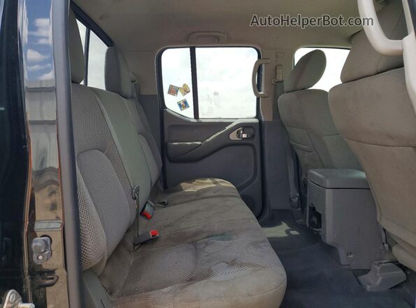 1N6AD0ER2KN757405 2019 NISSAN FRONTIER Black Հետևի նստատեղերի տեսք