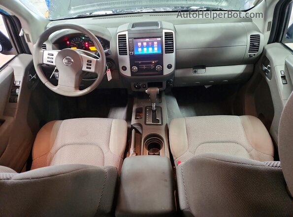 1N6AD0EV2KN773620 2019 NISSAN FRONTIER Gray Widok deski rozdzielczej