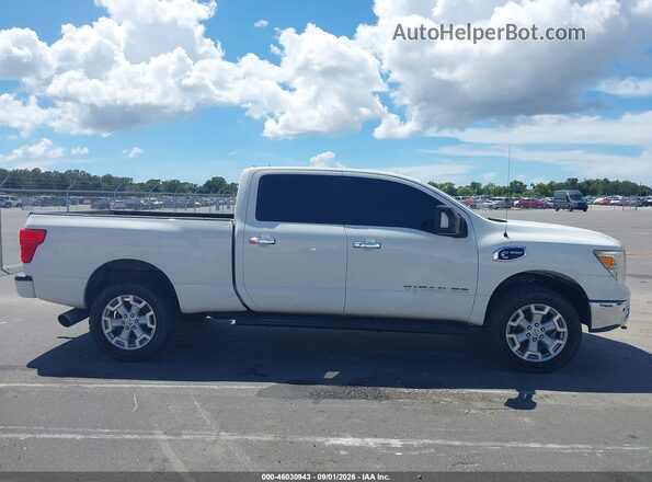1N6BA1F41KN510012 2019 NISSAN TITAN XD White Vista interior trasera