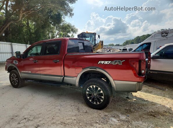1N6BA1F43GN512545 2016 NISSAN TITAN Red Tył lewy