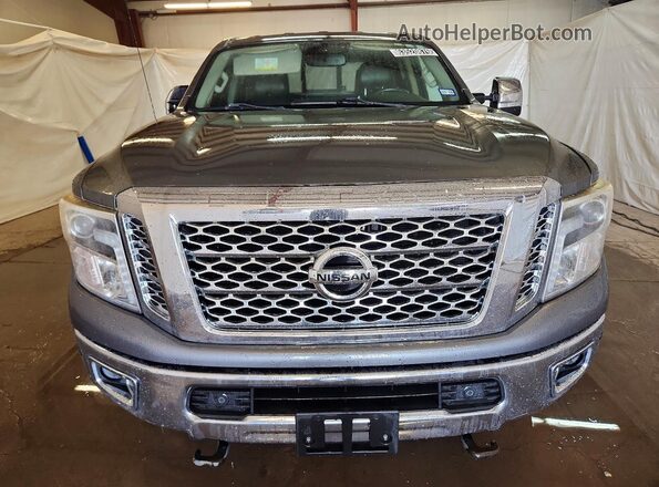 1N6BA1F43HN552304 2017 NISSAN TITAN Gray Вид спереду