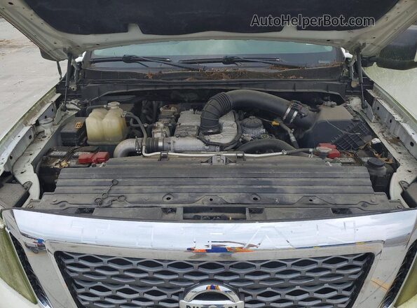 1N6BA1F46GN512233 2016 NISSAN TITAN White Rear interior view