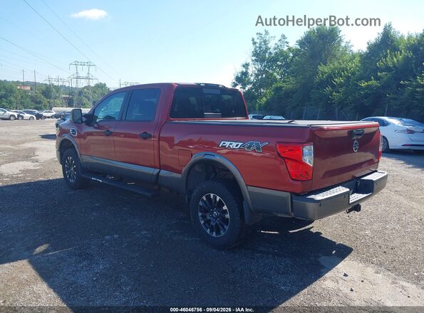 1N6BA1F48GN511732 2016 NISSAN TITAN XD Red Задня ліва чверть