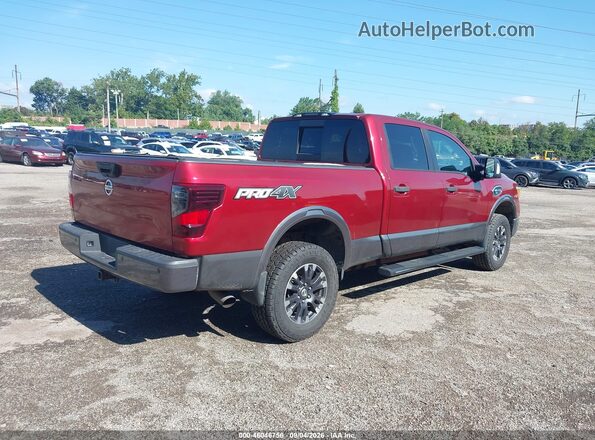 1N6BA1F48GN511732 2016 NISSAN TITAN XD Red Задня права чверть