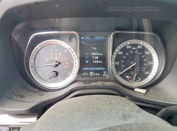 1N6BA1F48KN506829 2019 NISSAN TITAN Серый Вид щитка приборов