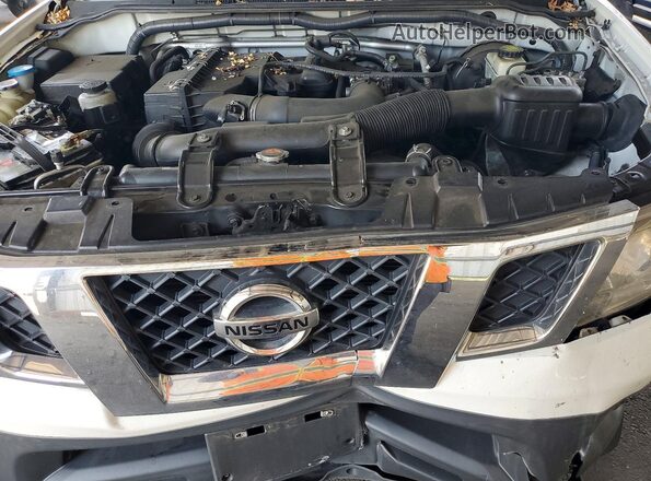 1N6BD0CT3HN725316 2017 NISSAN FRONTIER White Vista interior trasera