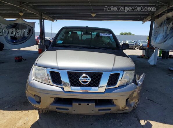1N6BD0CT7JN733859 2018 NISSAN FRONTIER Gray Դիմացի տեսք