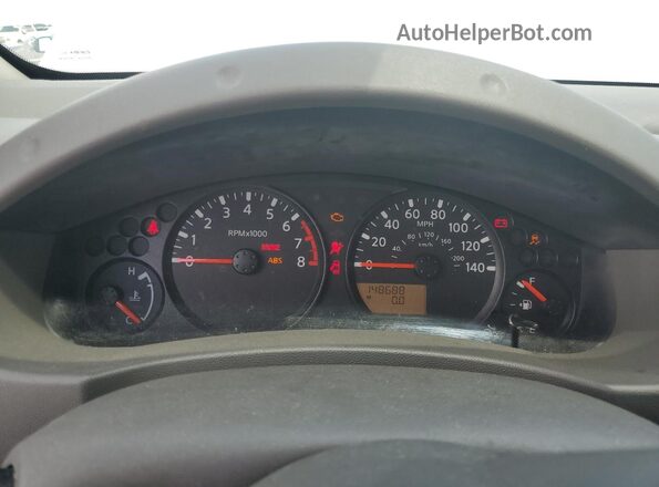 1N6BD0CT8KN738635 2019 NISSAN FRONTIER White Widok zestawu wskaźników
