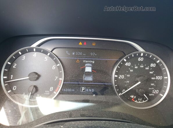 1N6ED1CL3RN668989 2024 NISSAN FRONTIER Белый Вид щитка приборов