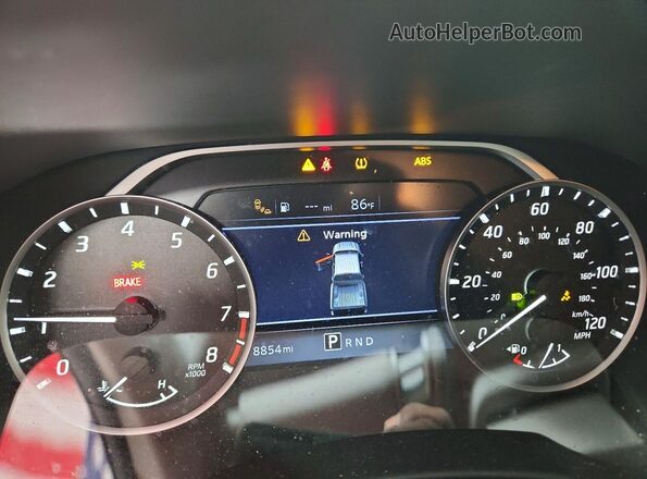 1N6ED1CL6TN614304 2026 NISSAN FRONTIER Белый Вид щитка приборов