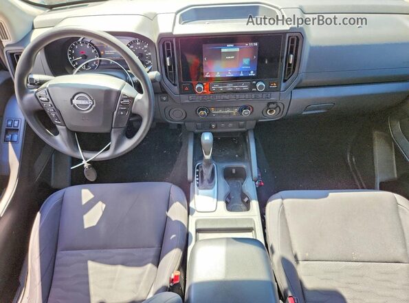 1N6ED1CL9SN644671 2025 NISSAN FRONTIER Black Առջևի վահանակի տեսք