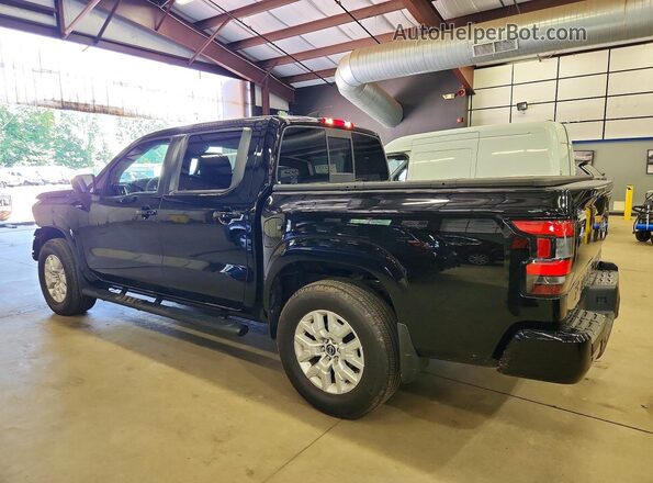 1N6ED1EKXNN628228 2022 NISSAN FRONTIER Black უკანა მარცხენა