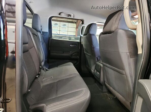 1N6ED1EKXNN628228 2022 NISSAN FRONTIER Black უკანა სალონის ხედი