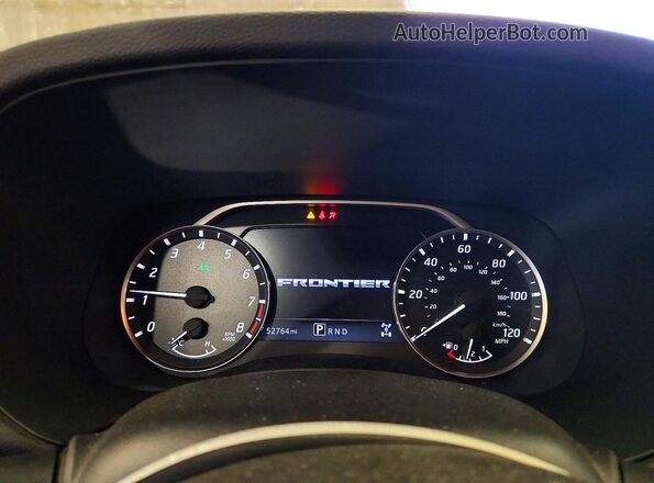 1N6ED1EKXNN628228 2022 NISSAN FRONTIER Black ხელსაწყოთა პანელის ხედი