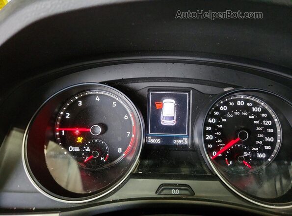 1V21E2CA8LC228271 2020 VOLKSWAGEN ATLAS Silver Instrument cluster view