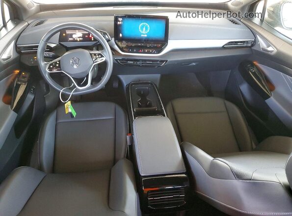 1V25MPE85RC003701 2024 VOLKSWAGEN ID.4 Black Dashboard view