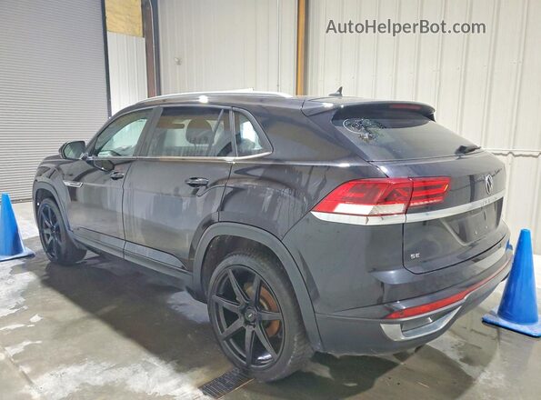 1V26C2CA0LC202498 2020 VOLKSWAGEN ATLAS Black Հետևի ձախ