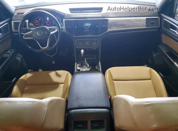 1V26C2CA0LC202498 2020 VOLKSWAGEN ATLAS Black Առջևի վահանակի տեսք