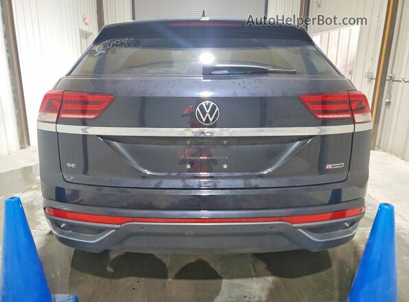 1V26C2CA0LC202498 2020 VOLKSWAGEN ATLAS Black Հետևի տեսք