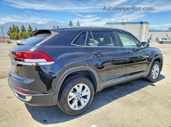 1V2AC2CA4LC200683 2020 VOLKSWAGEN ATLAS Black Задня права чверть