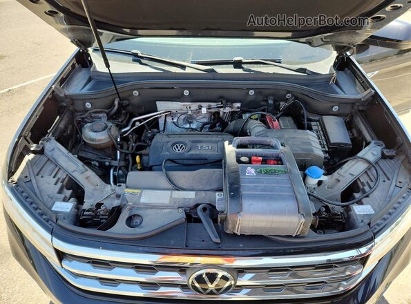 1V2AC2CA4LC200683 2020 VOLKSWAGEN ATLAS Black Вид підкапотного простору