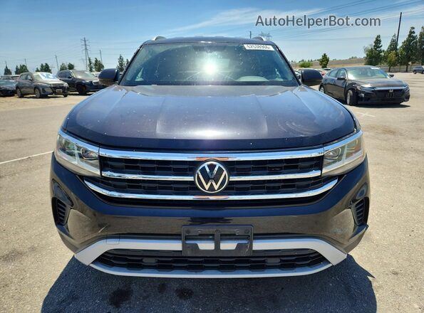 1V2AC2CA4LC200683 2020 VOLKSWAGEN ATLAS Black Вид спереду