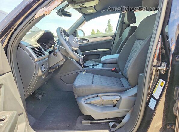 1V2AC2CA4LC200683 2020 VOLKSWAGEN ATLAS Black Вид салону спереду