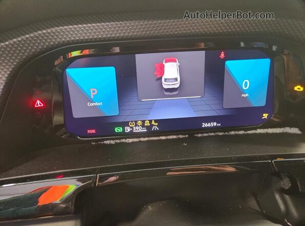 1V2AE2CA2RC248122 2024 VOLKSWAGEN ATLAS Gray Вид щитка приладів