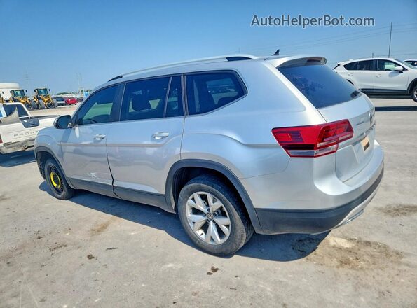 1V2AP2CA6JC592728 2018 VOLKSWAGEN ATLAS Silver Rear left