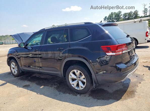 1V2AP2CA7JC530531 2018 VOLKSWAGEN ATLAS Black Задня ліва чверть